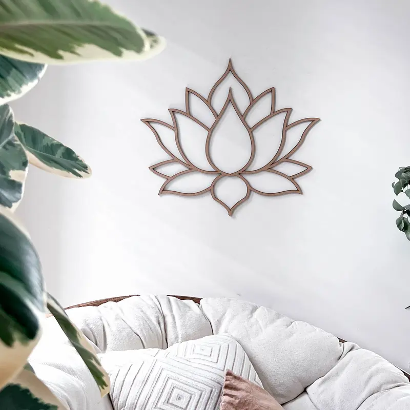 Wanddecoratie - Lotus