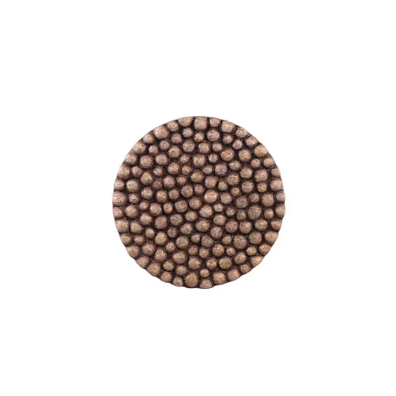 Wandpaneel Gen S - Ø50cm - Cement - Brons PTMD