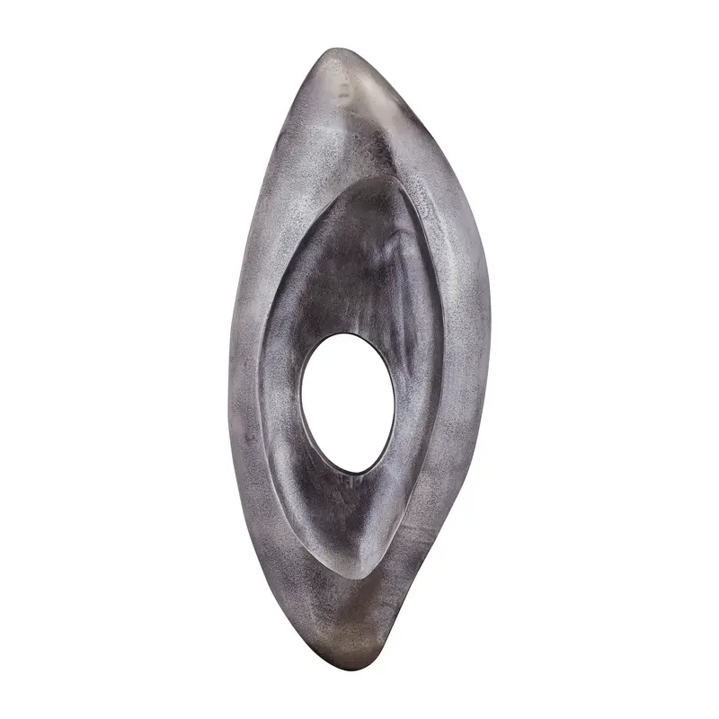 Wandpaneel Kellaine Gegoten Aluminium Nikkel Large PTMD