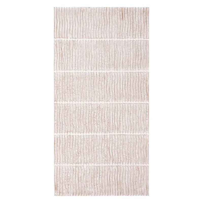 Wandpaneel Seline Wit MDF Golvend Groot PTMD