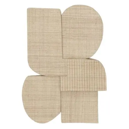 Wandpaneel Tucker Palmblad Naturel 90cm MUST Living