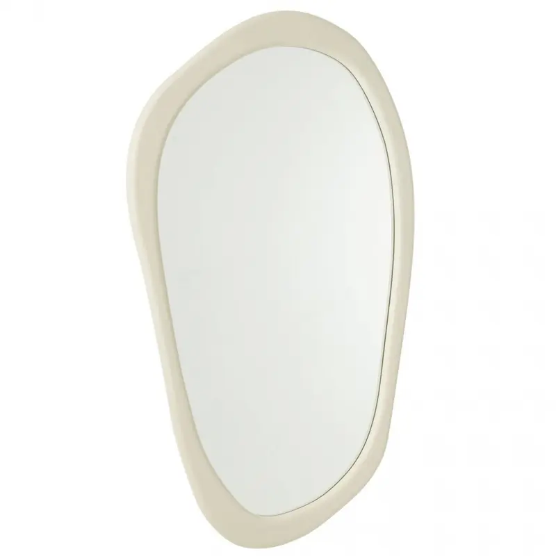 Wandspiegel Moderna Mdf/Spiegel Wit Large L120cmxB68cmxH3cm