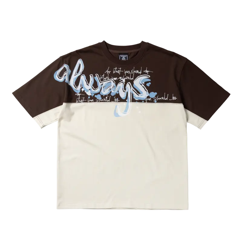 Waza Panelled T-Shirt