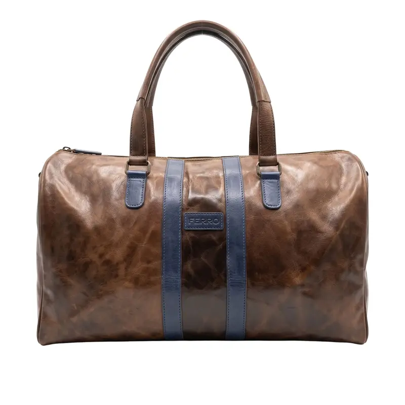 Weekender kastanjebruin GIJS