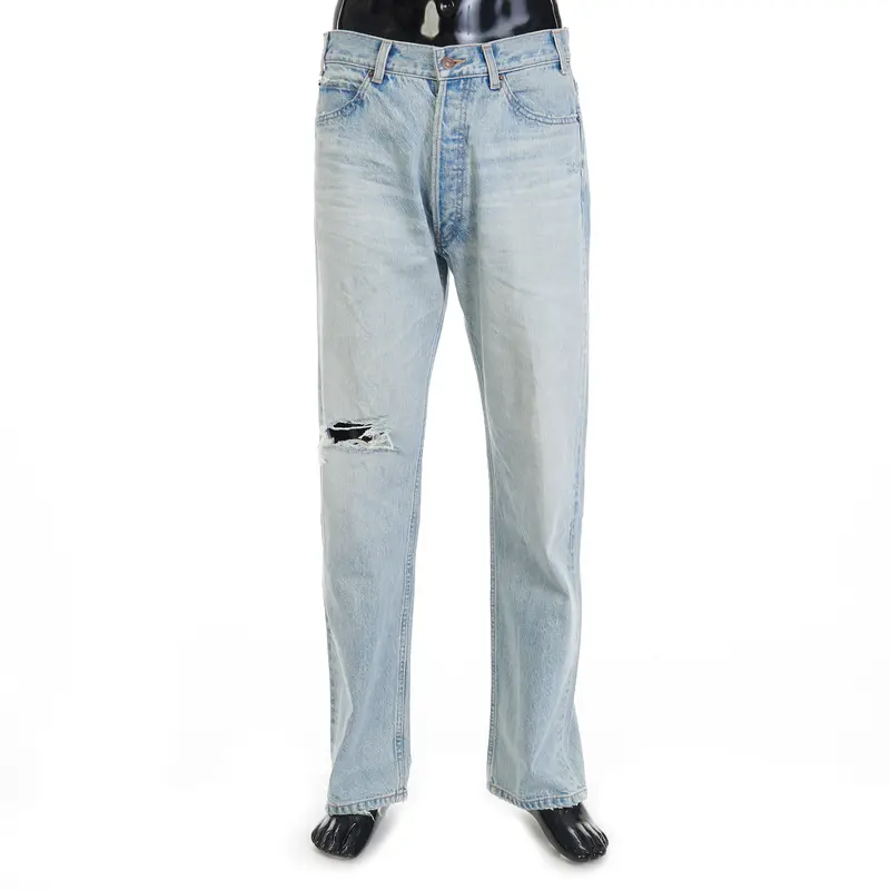 Wesley Jeans - Blue Breezy Point Wash Denim