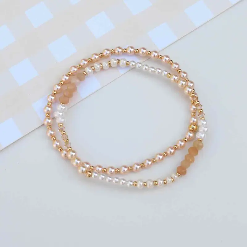 widaro armband beige cream