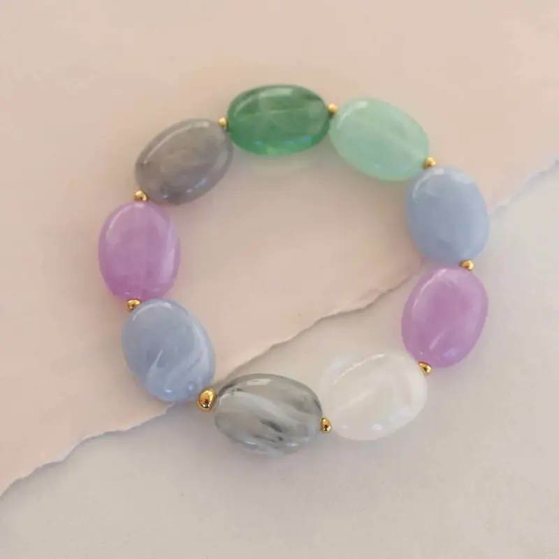 widaro armband oval pastel spring