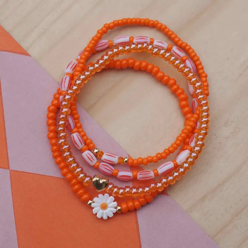 widaro armbandset orange