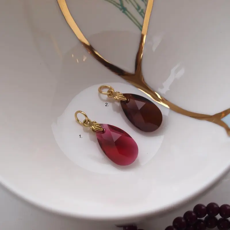 widaro bedel ruby or brown drop (kies je kleur)