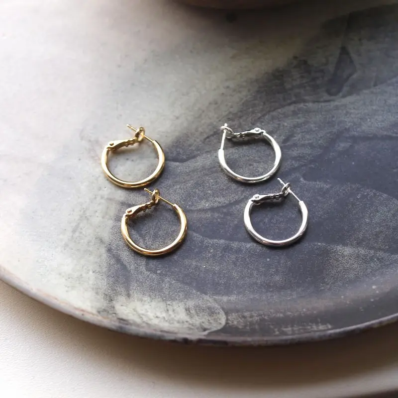 widaro creolen goud/zilver 20mm