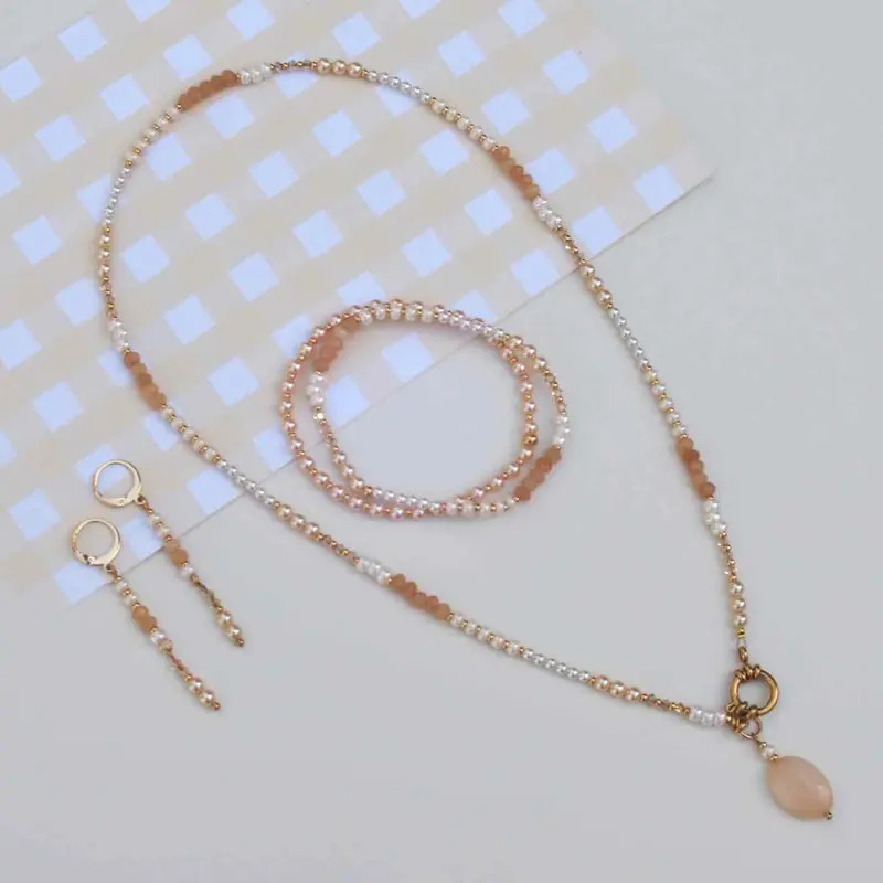 widaro ketting beige cream