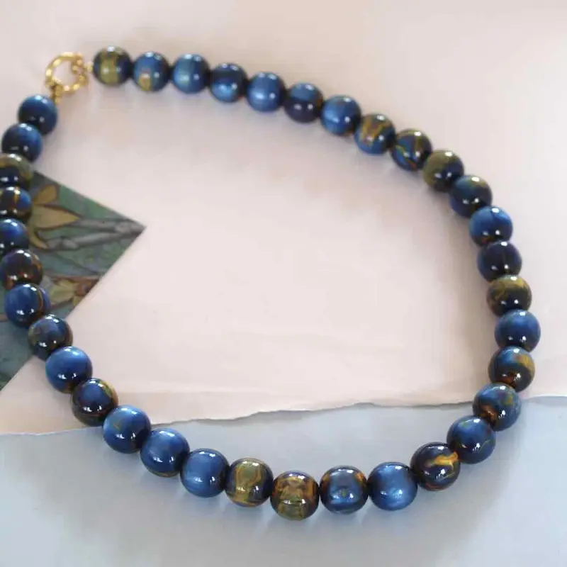 widaro ketting big blue gold
