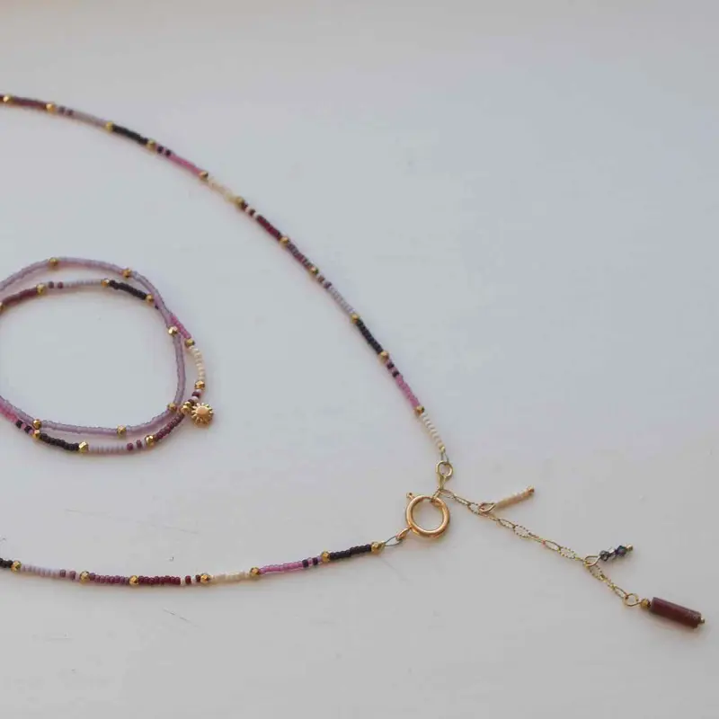 widaro ketting fine sunny red
