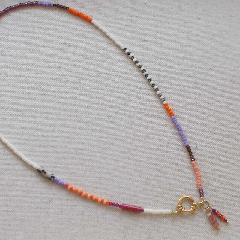 widaro ketting purple orange