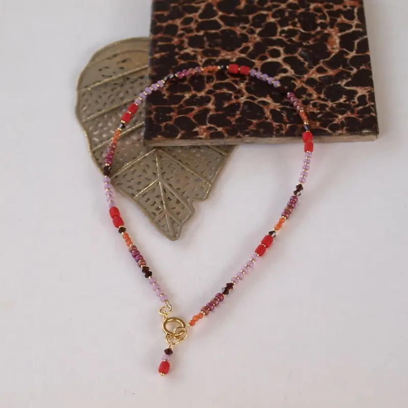 widaro ketting red purple