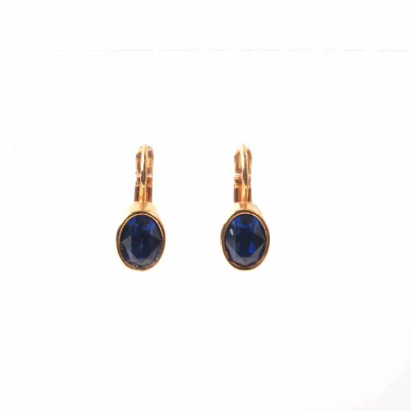 widaro oorbellen crystal blue drops