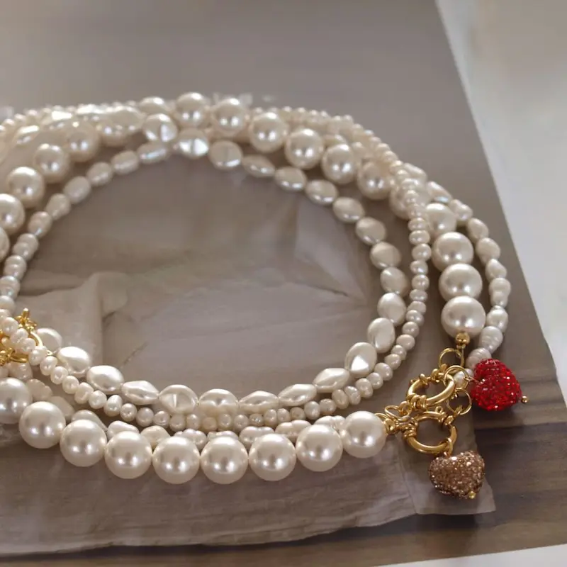 widaro parelketting big pearls