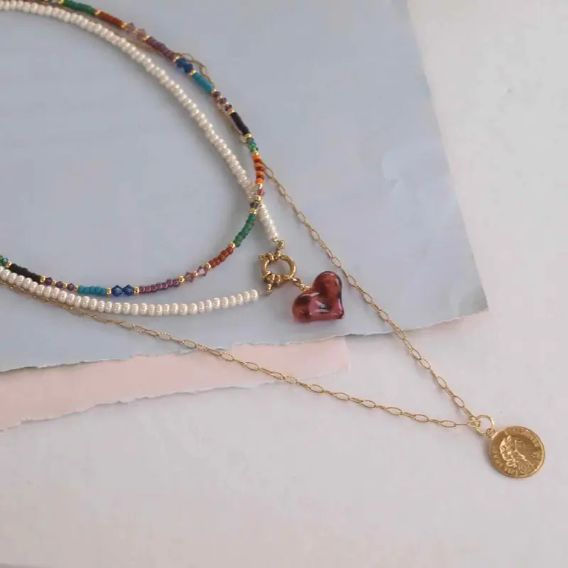 widaro schakelketting 65 cm (kies goud/zilver)
