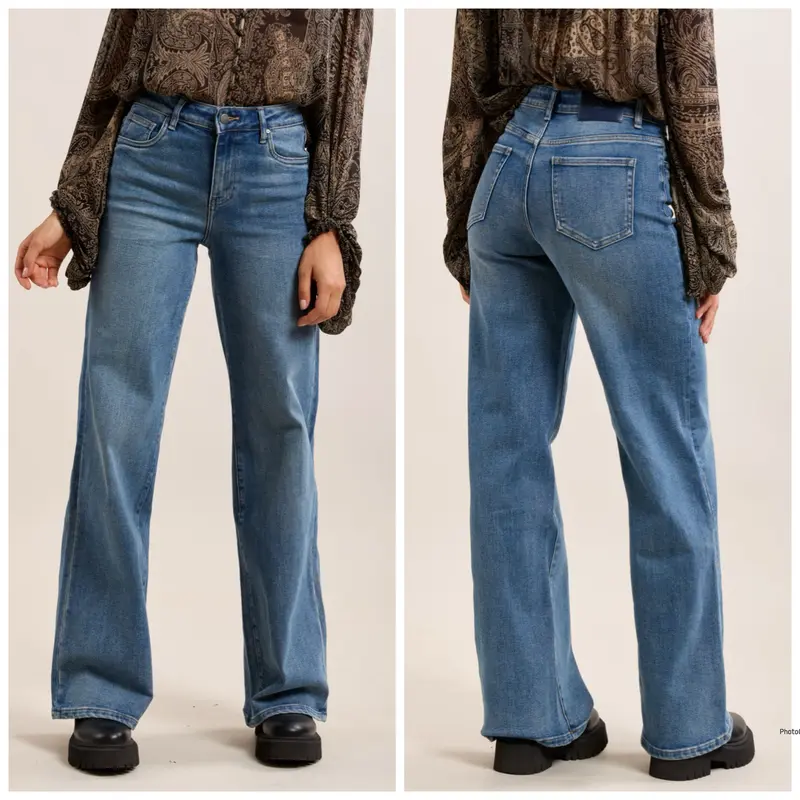 Wide Leg 21285 Blauw