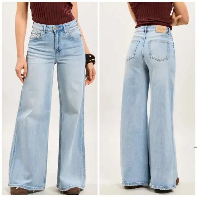 Wide Leg Jeans 21395 9 Light Jeans