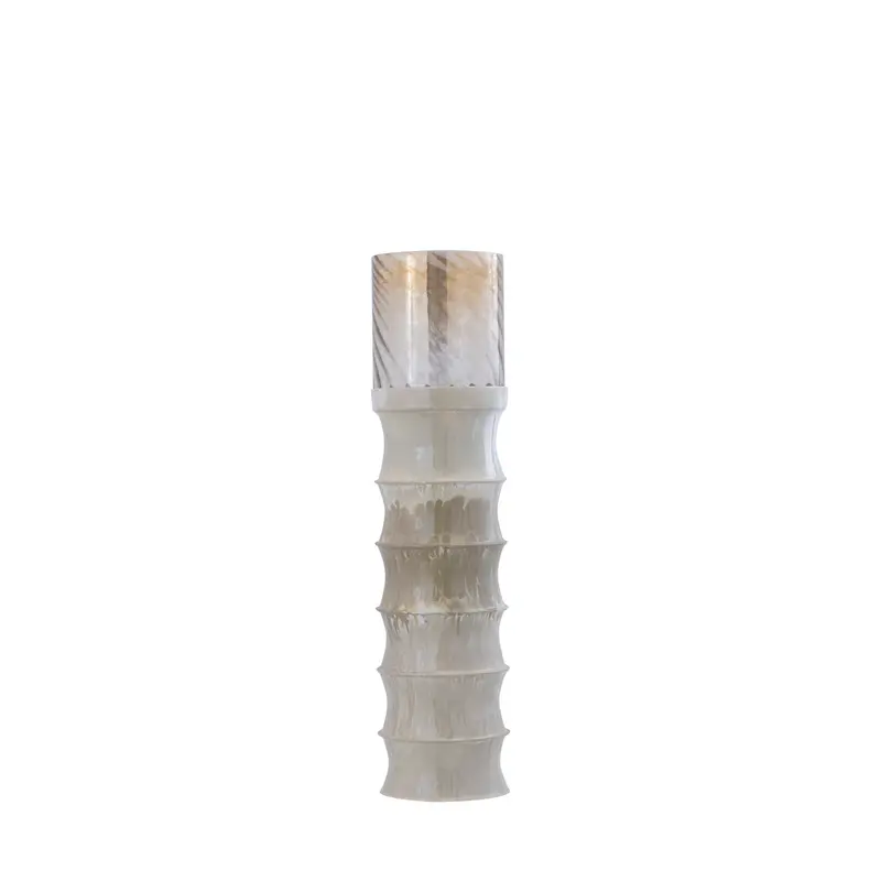 Windlicht Kaylyne Crème Emaille Small PTMD