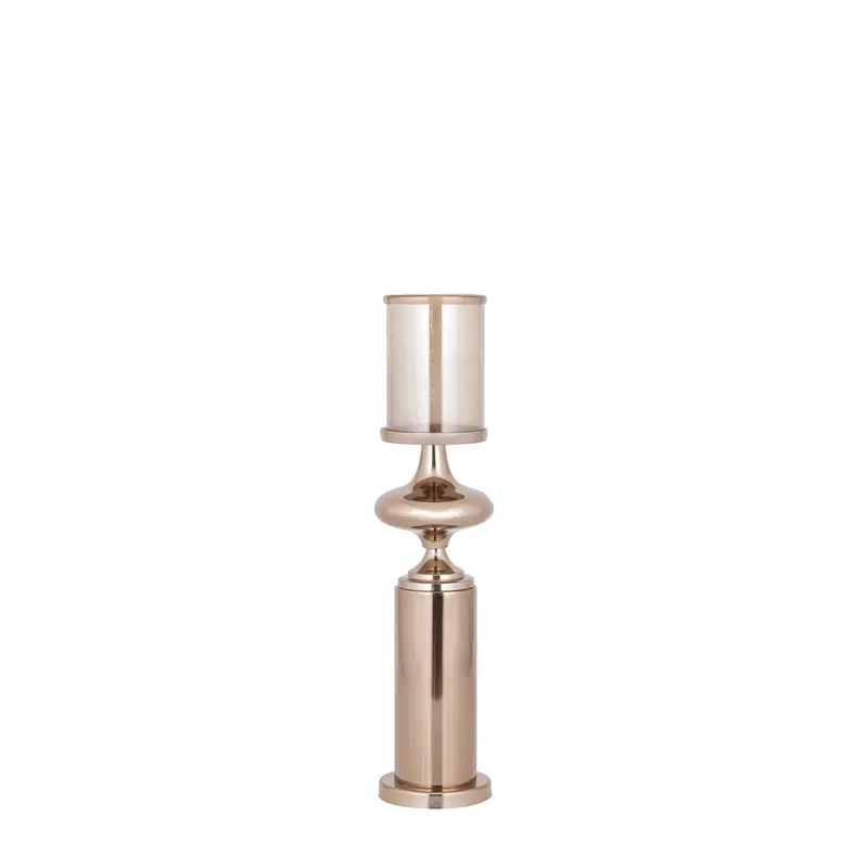 Windlicht Rodire RVS Brons Ø11cm x H46cm PTMD