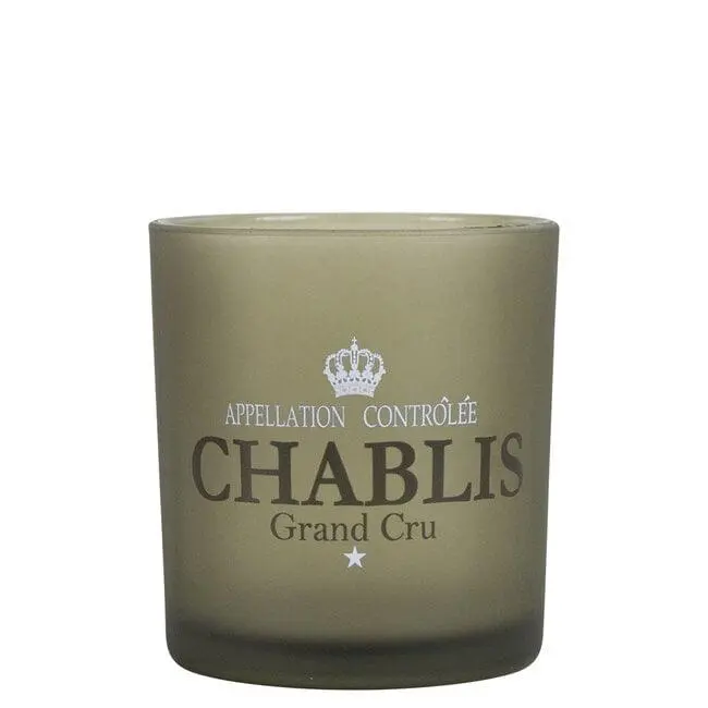 Windlicht Wijn Chablis Taupe Small 8 cm
