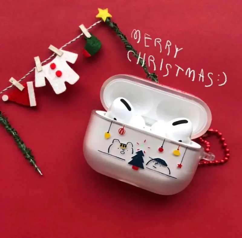 Winter Lights AirPods Charger Case Cover