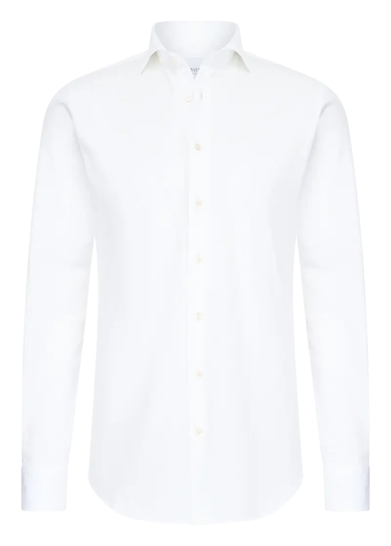 Wit knitted shirt