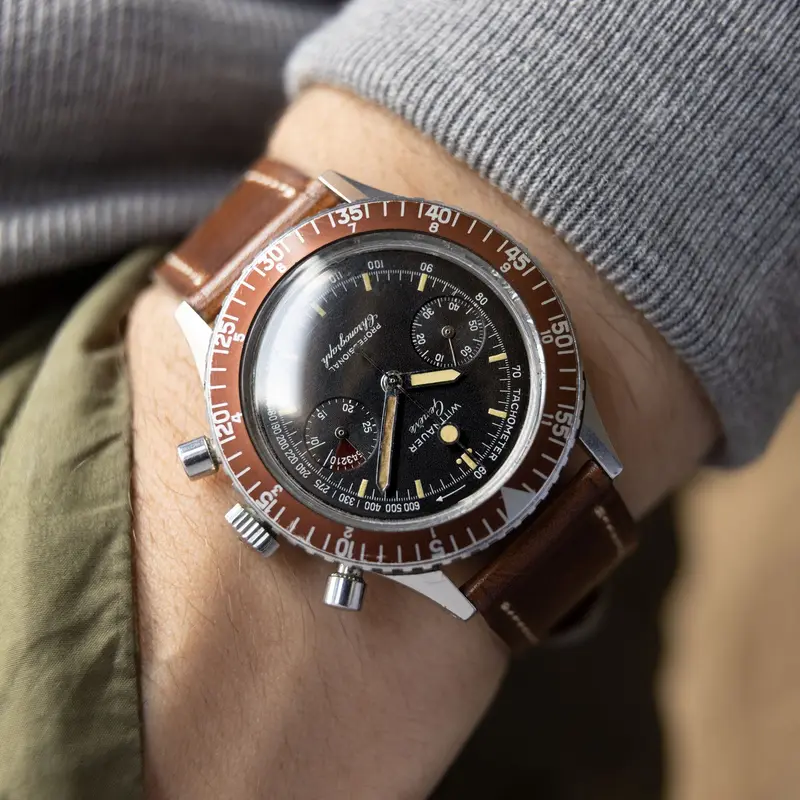 Wittnauer 239T Steel Chronograph