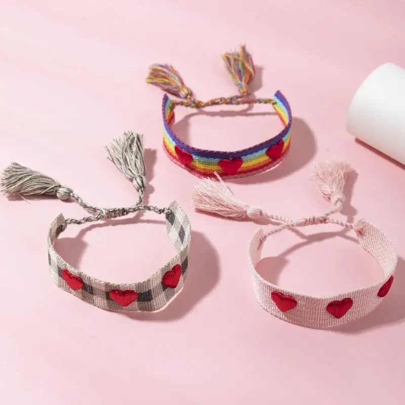 Woven Heart Bracelet