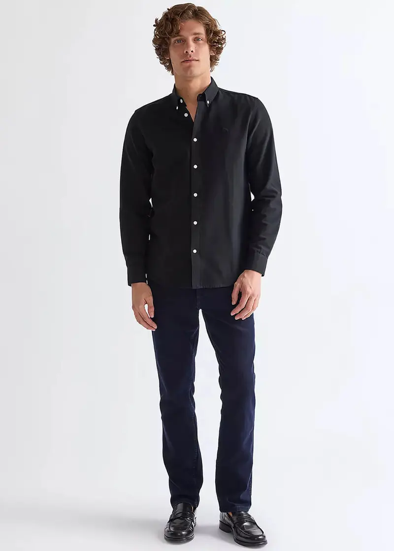 Wrangler Men's Greensboro Denim Jeans Back Black