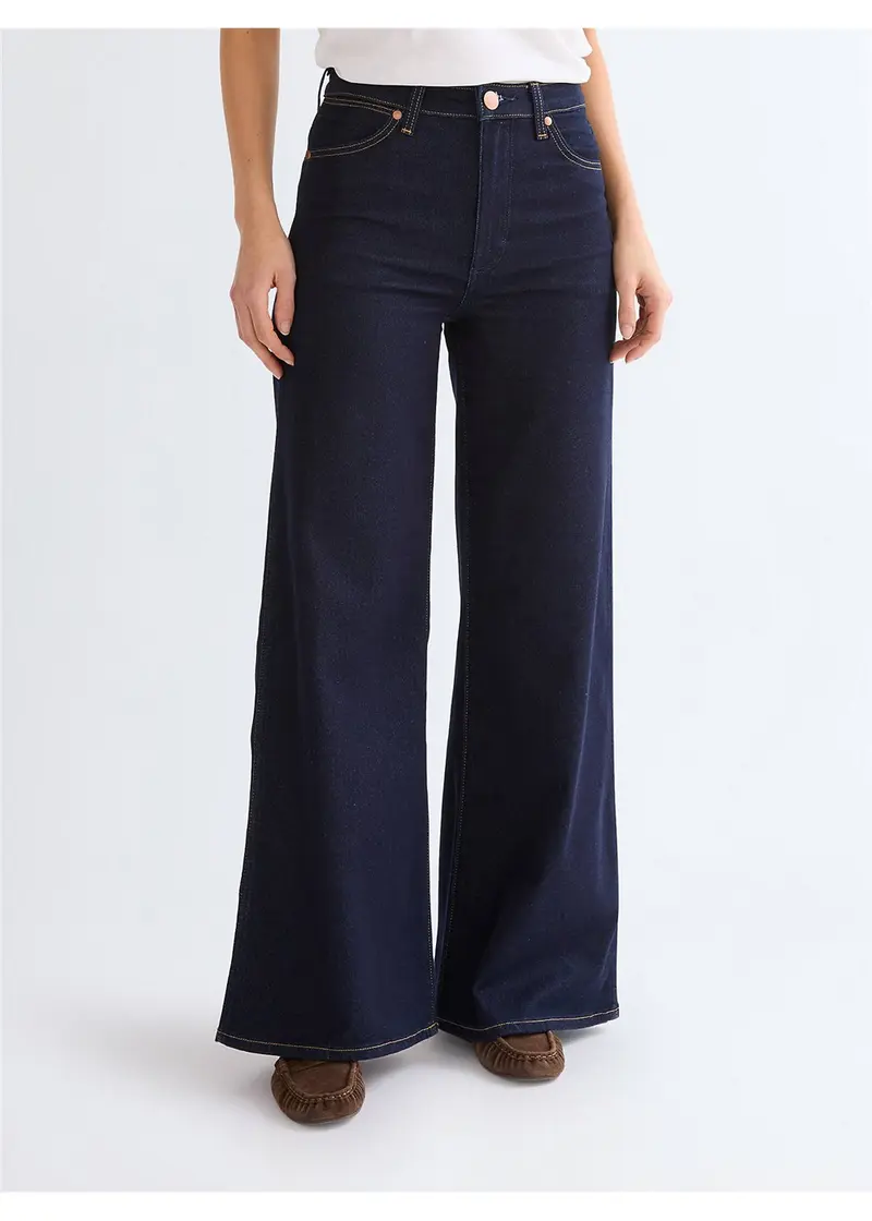 Wrangler Women's Canyon Denim Lines Jeans Dark Blue