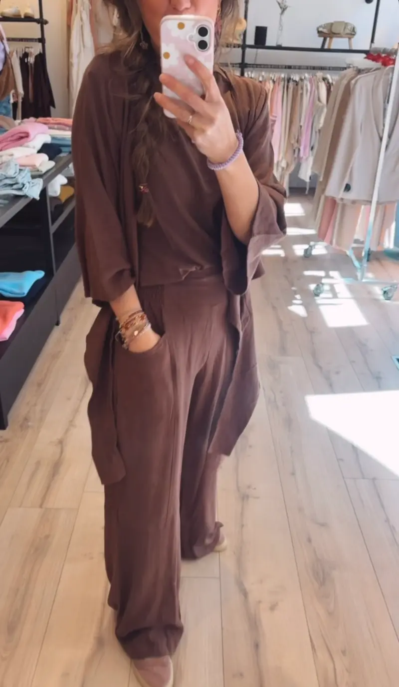 Wrap Top Berawa Espresso