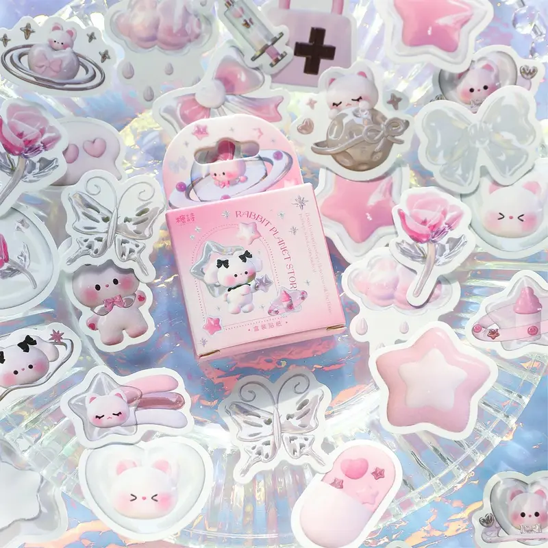 y2k Bunny Sticker Set (46 Stickers)