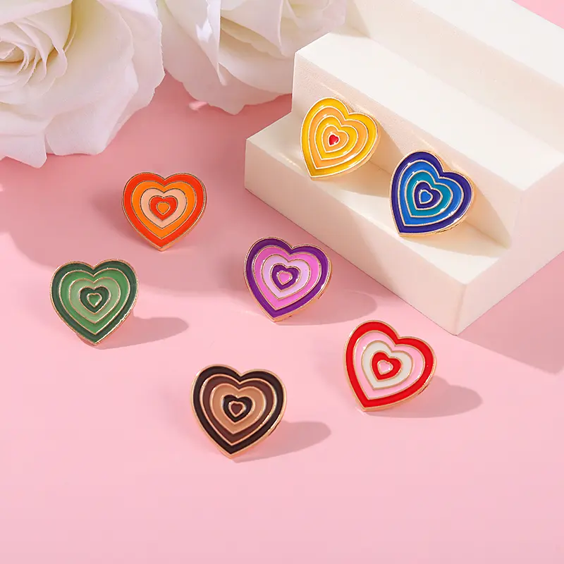 y2K Heart Pins (7 Colours)