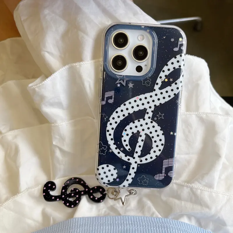 y2K Musical Note iPhone Case