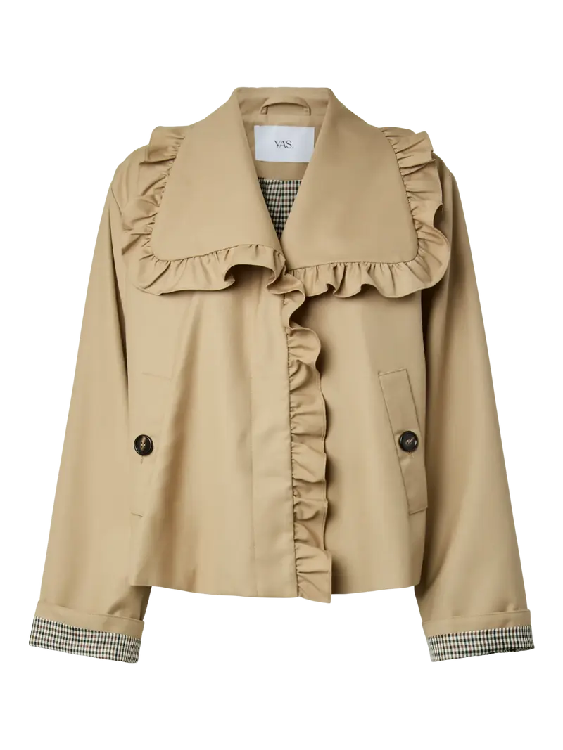 YAS Elsia short trenchcoat