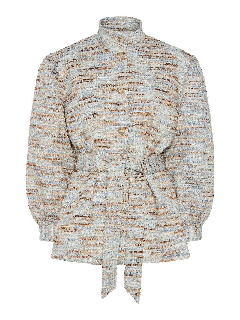 YAS Glisma soft jacket gardenia