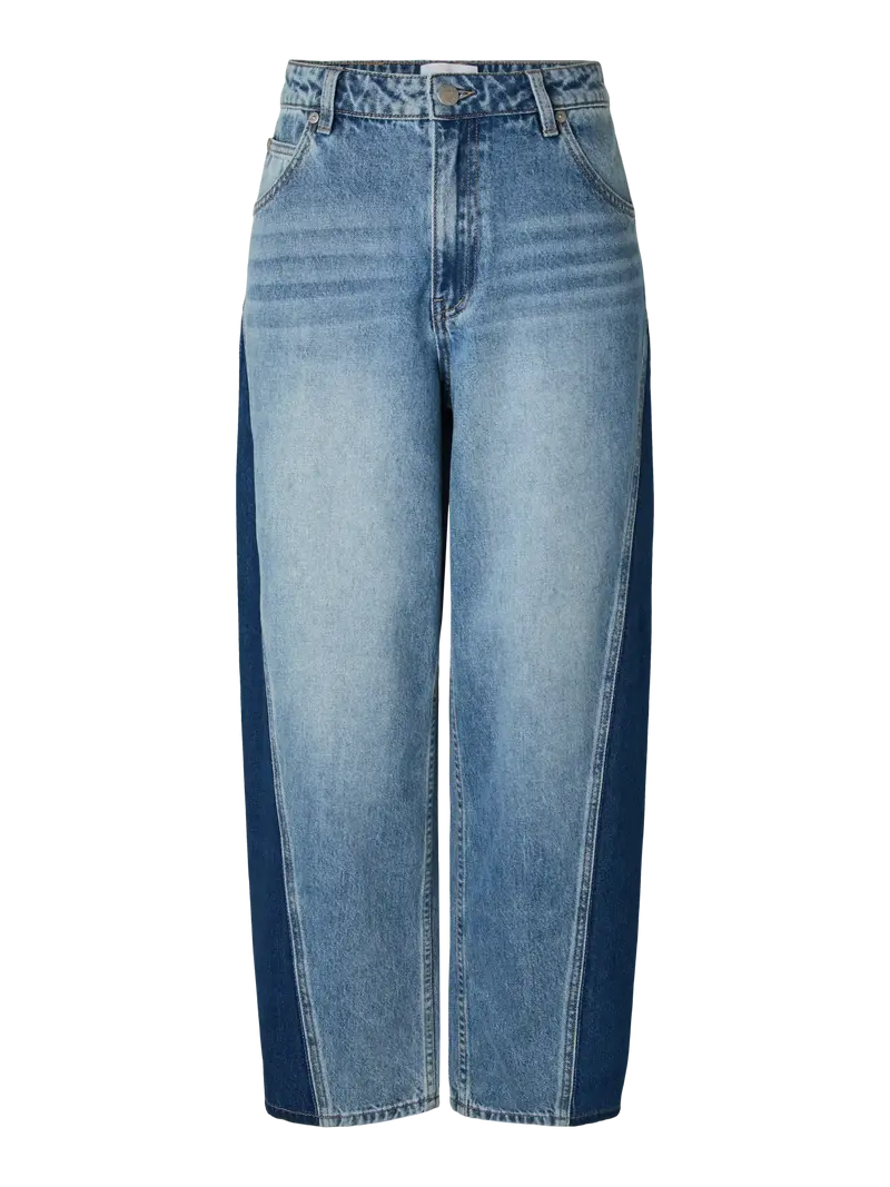 YAS Lua barrel jeans ankle