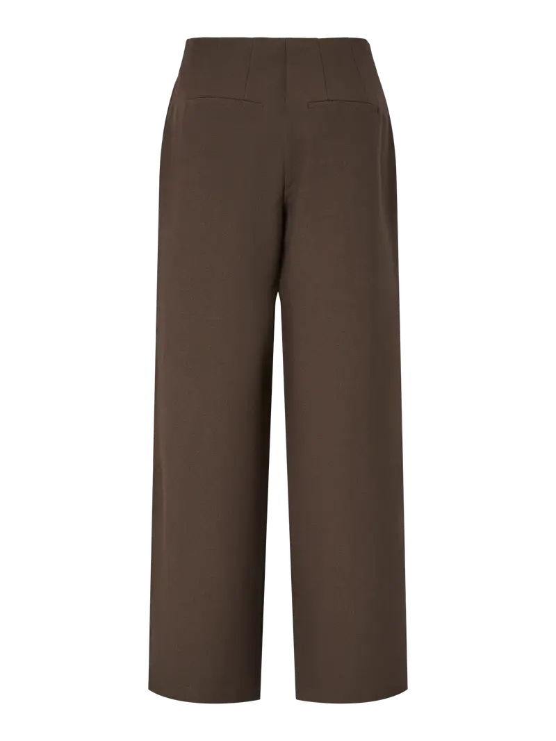 YAS Reemaj pants brown