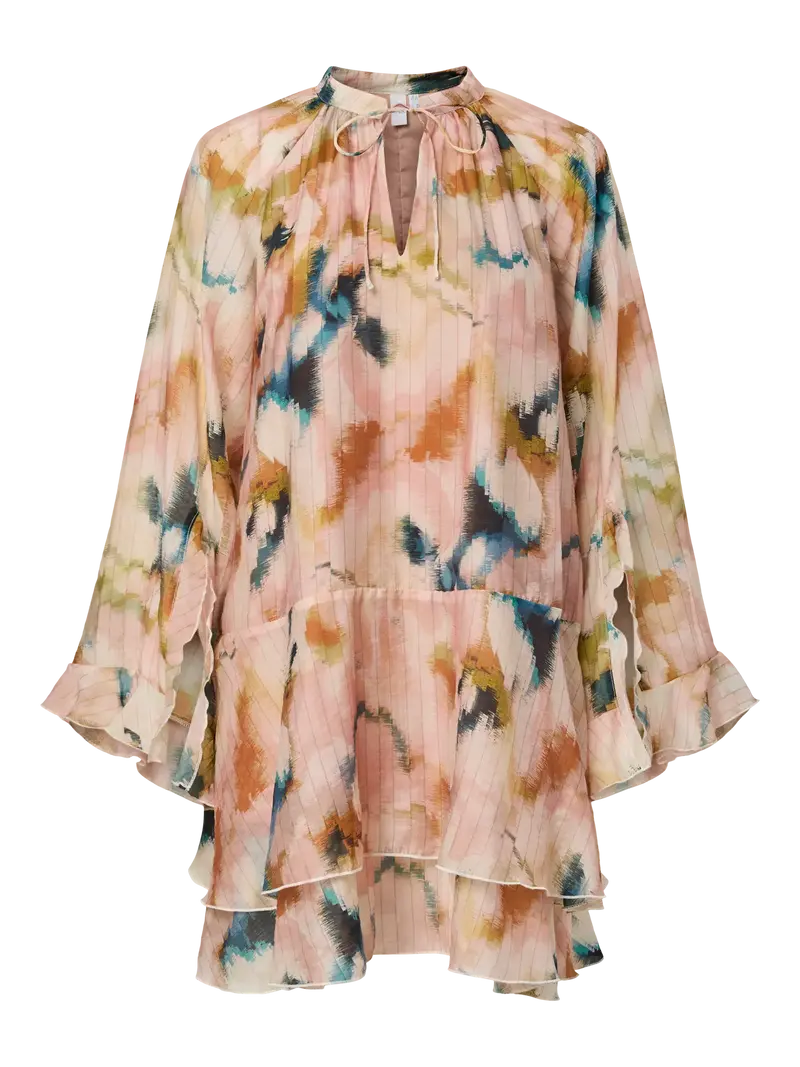 YAS Soara dress shadow grey