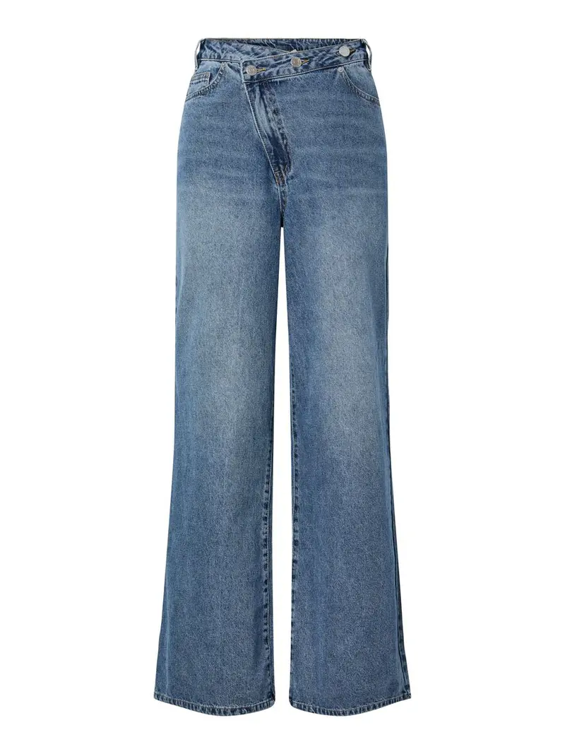YAS Uva wide Jeans medium blue