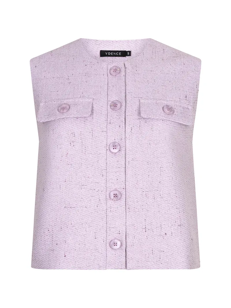 Ydence gilet Amanda lilac