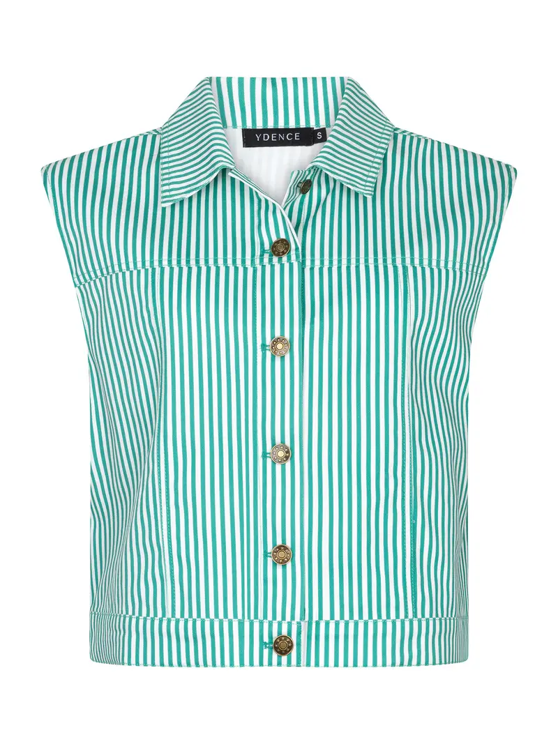 Ydence Gilet Marit sea green