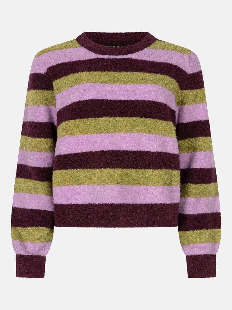Ydence Knitted sweater Aurora Aubergine