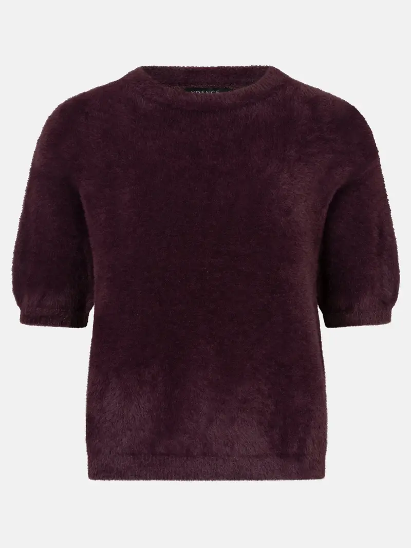 Ydence Knitted top Mary Aubergine