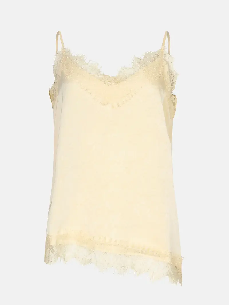 Ydence Top Callie soft yellow