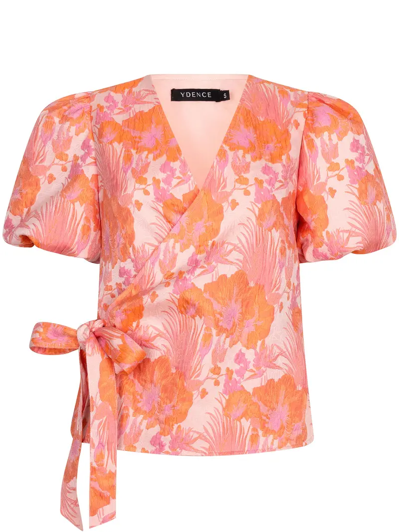 Ydence top Hillary orange