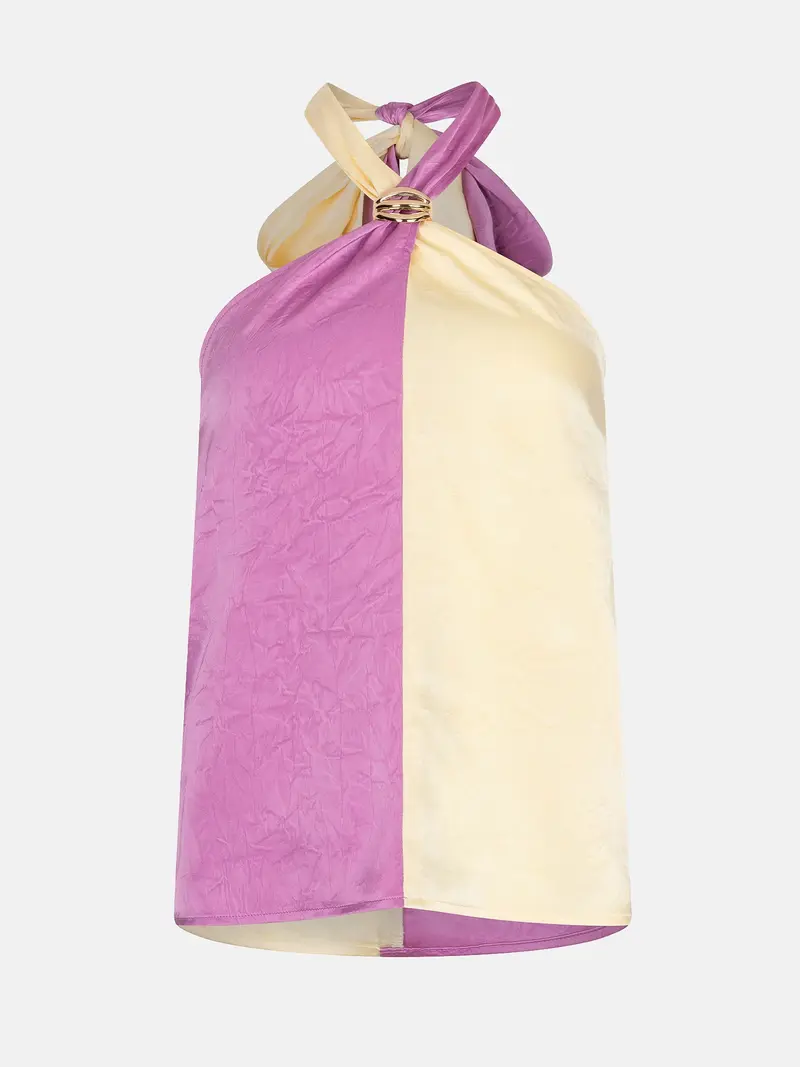 Ydence Top Odessa soft yellow/pink purple